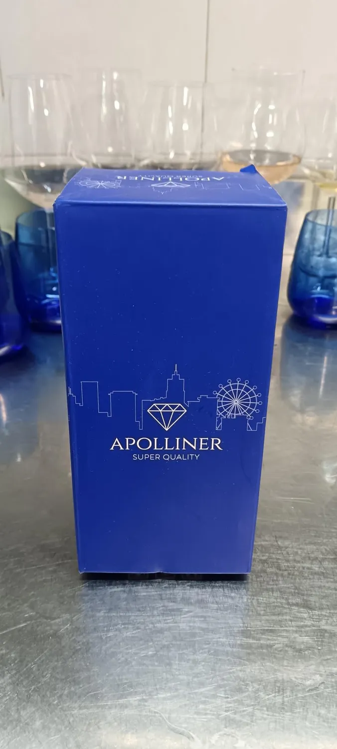 APOLLINER shaker cocktail cobbler 4 pezzi floreale acciaio inox