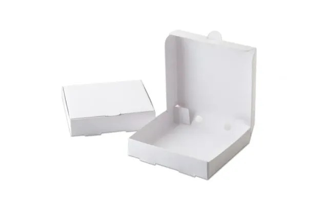 Showbar contenitore mini pizza 9x9 cm 100 pezzi montato