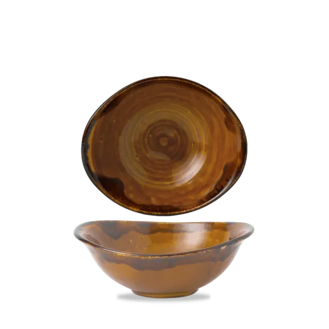 Dudson Harvest Brown ciotola fonda 19,9 cm 6 pz