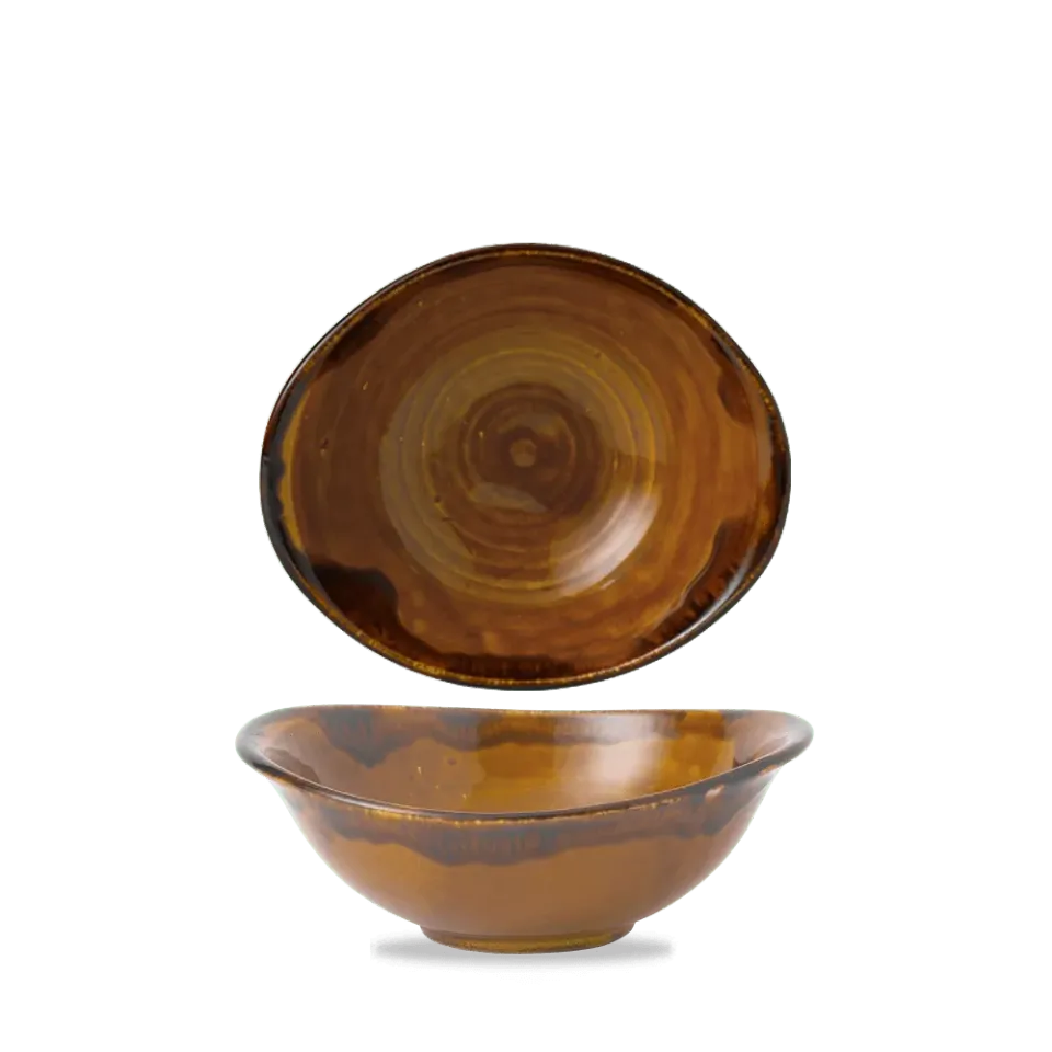 Dudson Harvest Brown ciotola fonda 19,9 cm 6 pz