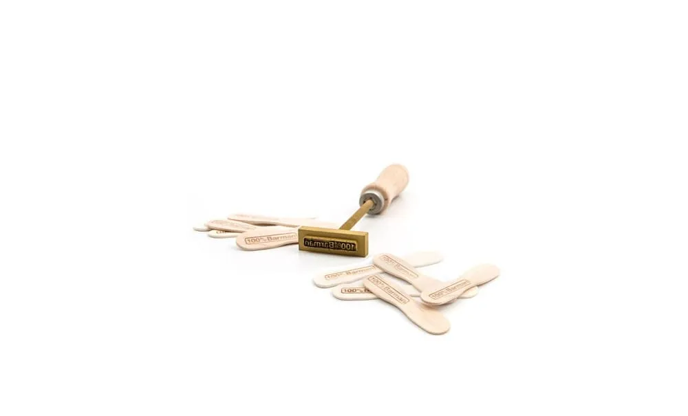 Showbar Marchiatore fuoco personalizzato 3cm acciaio