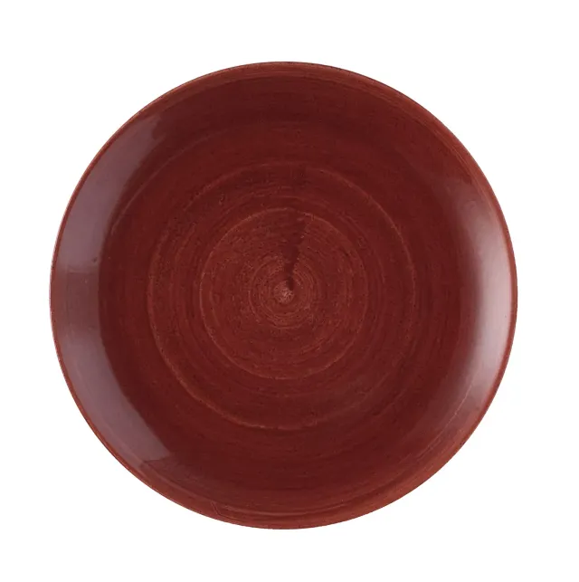 Churchill Stonecast Patina Piatto 28,8 cm Rust Red 6 pz