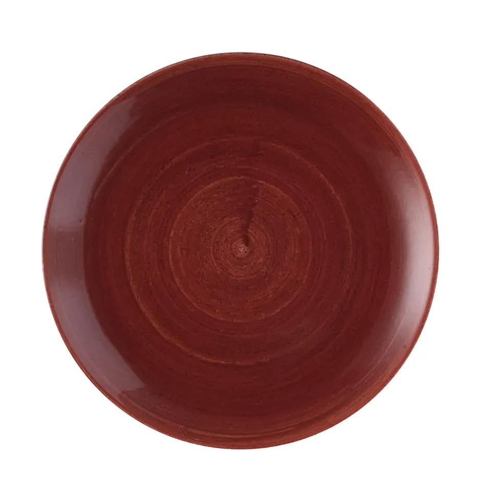Churchill Stonecast Patina Piatto 28,8 cm Rust Red 6 pz
