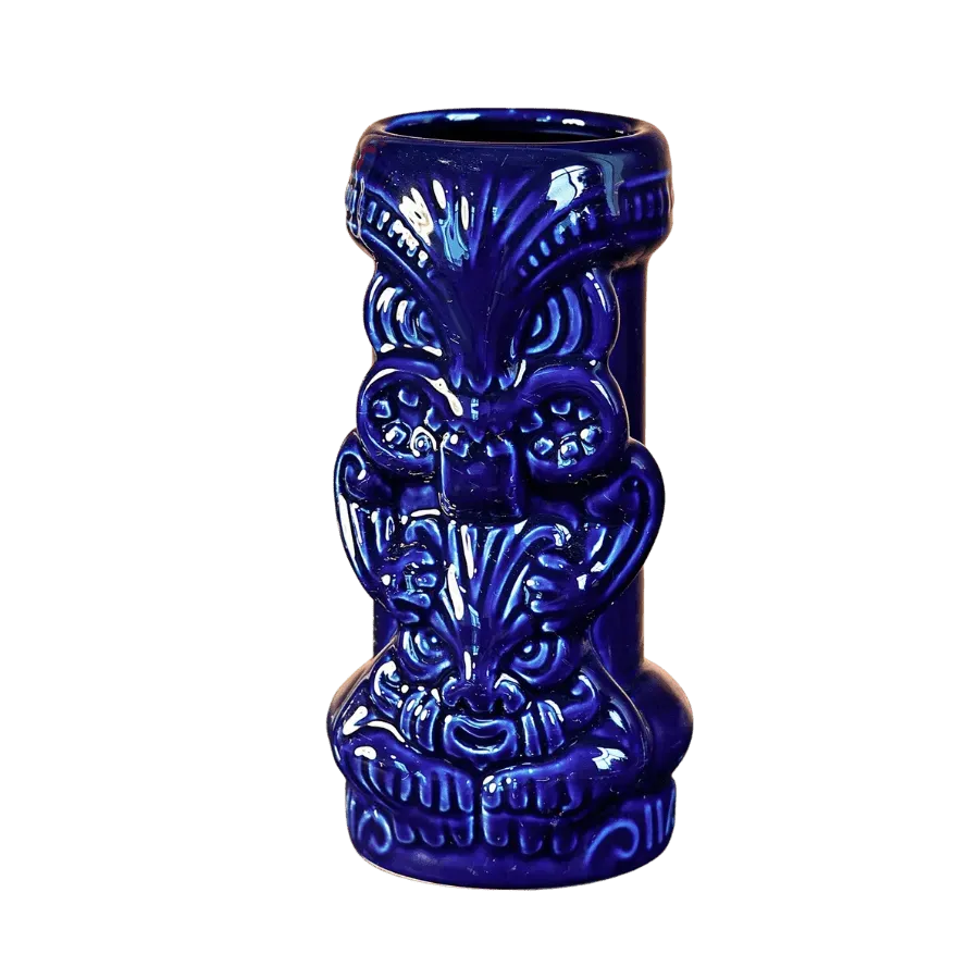 Cocktail Ceremony Tiki Mug Owl Blue tazza tiki 550 ml ceramica