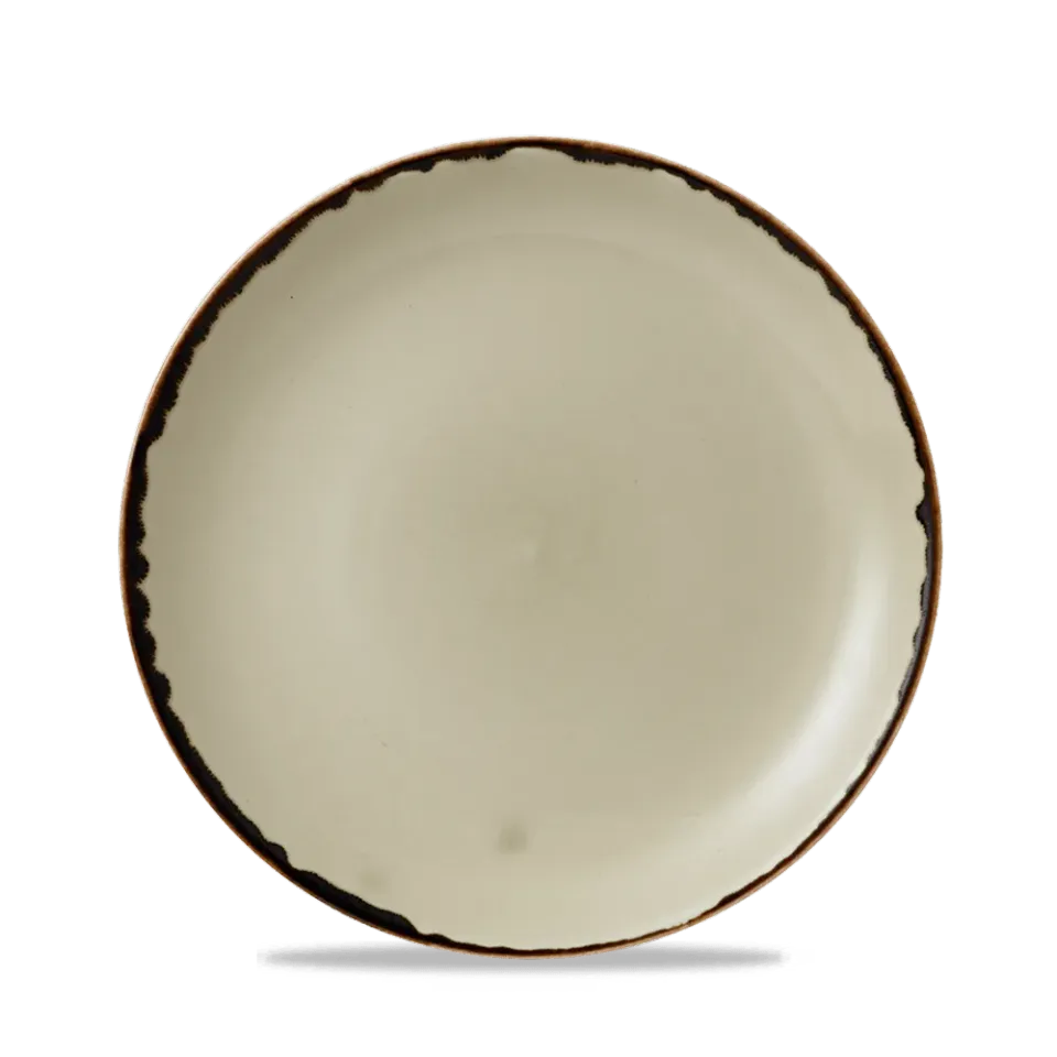 Showbar Harvest Linen Piatto Coupe 21,7 cm 6 Pezzi Porcellana