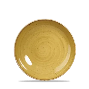 Churchill Stonecast piatto piano 16,5 cm conf. 6 pezzi senape