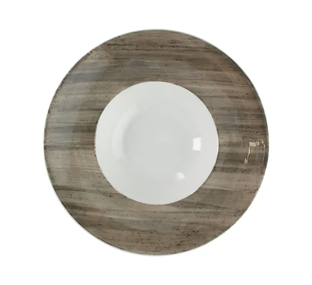 Tognana B-Rush piatto fondo gourmet 27 cm grigio 6 pezzi