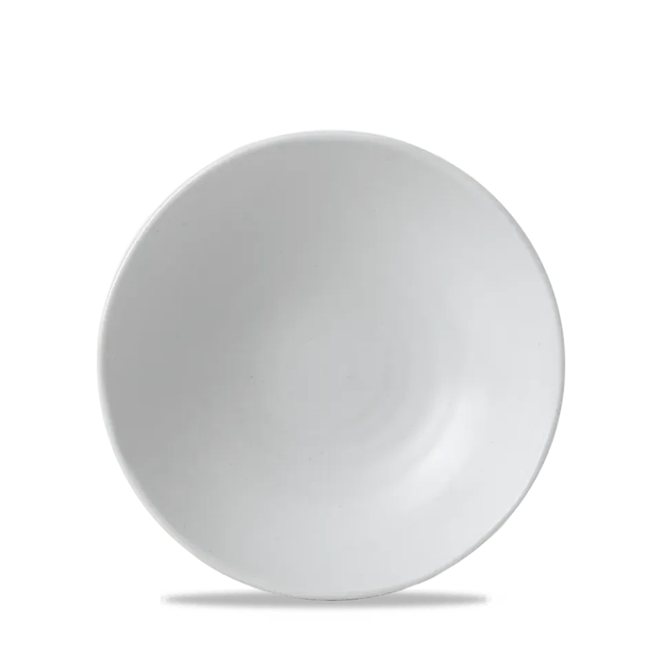 Dudson White Coupe piatto piano 23 cm 6 pz porcellana vetrificata