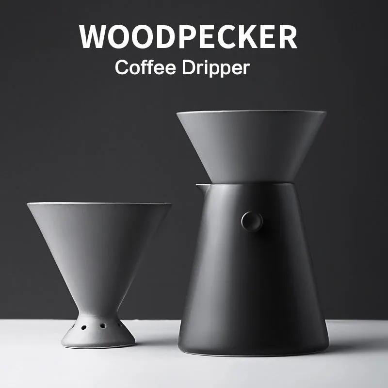 Cocktail Ceremony Woodpecker dripper caffè ceramica V60