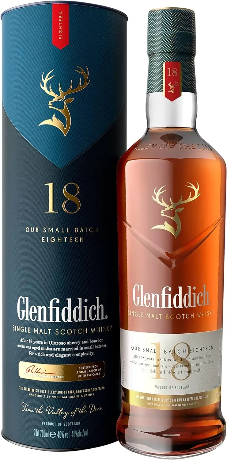 Glenfiddich 18 anni whisky single malt scozzese