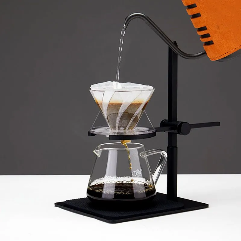 Cocktail Ceremony Pour-Over Coffee Holder supporto nero stabile