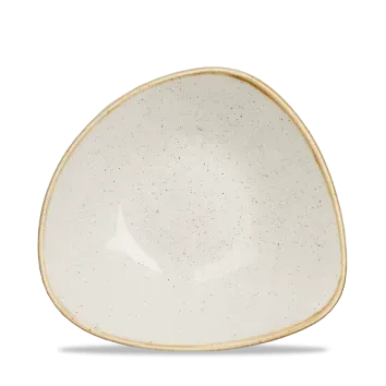 Showbar Stonecast Bianco Puntinato piatto fondo 23,5 cm 6 pezzi