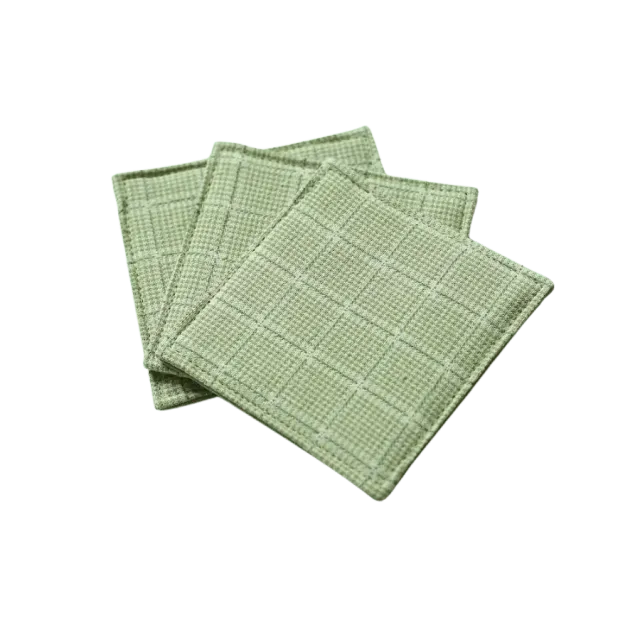 Cocktail Ceremony Green Sottobicchiere Jacquard 9x9