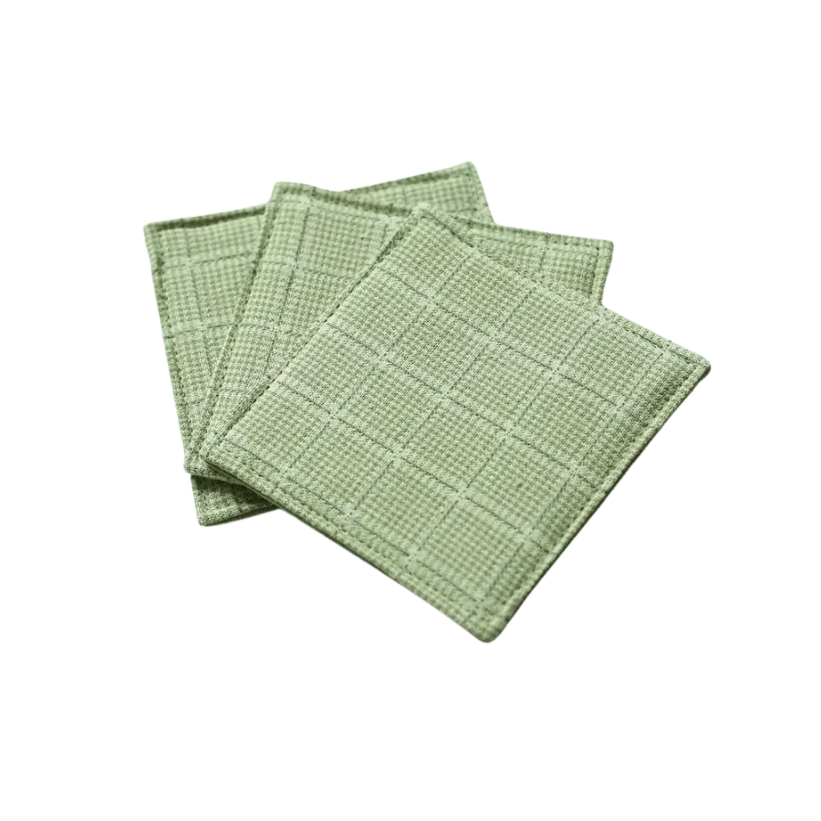 Cocktail Ceremony Green Sottobicchiere Jacquard 9x9