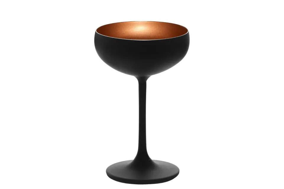 Stolzle Olympic Coppetta Asti Black Bronze bicchiere 6 pezzi