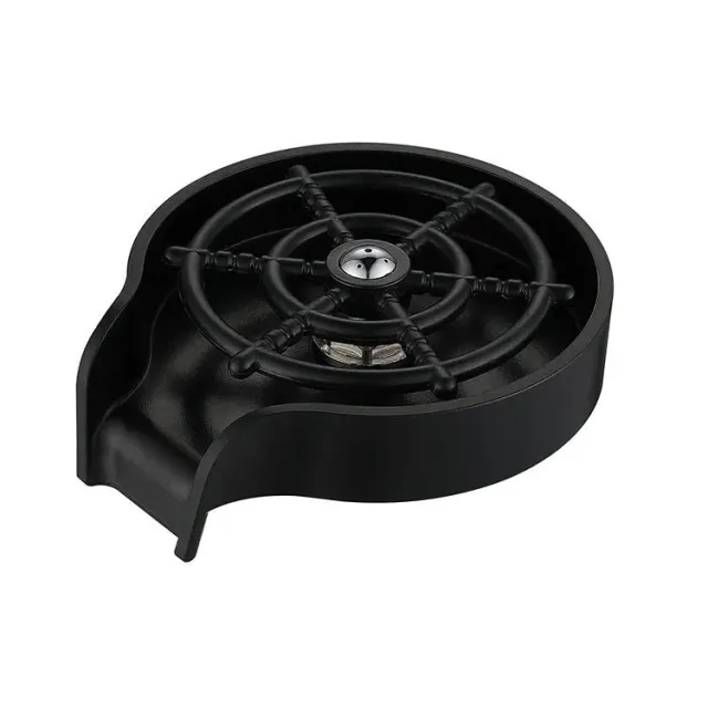 Cocktail Ceremony Smart Rinser sciacqua bicchieri acciaio nero