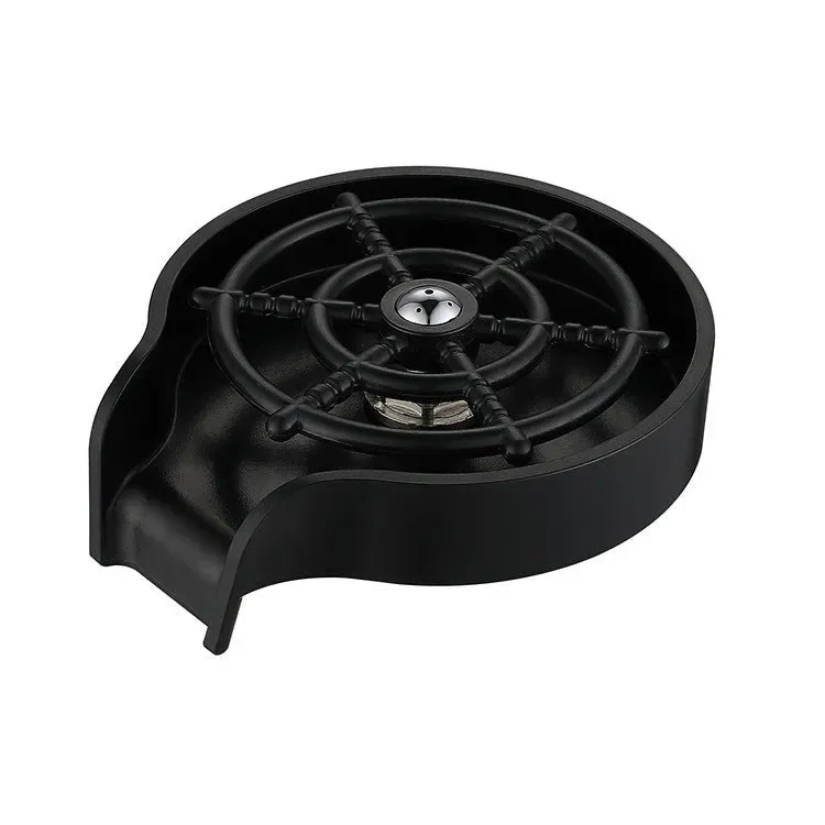 Cocktail Ceremony Smart Rinser sciacqua bicchieri acciaio nero