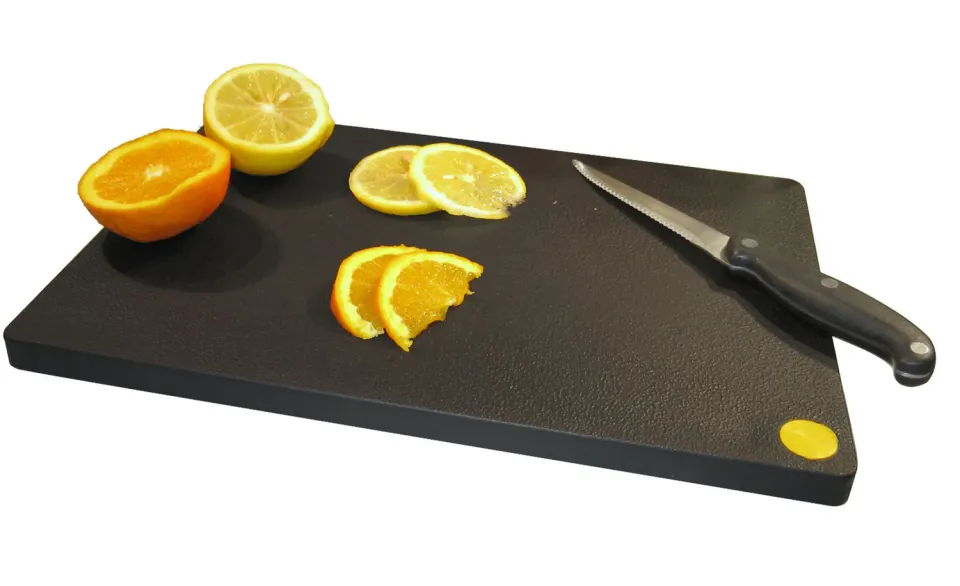 Showbar tagliere nero 33x23 cm banco HACCP