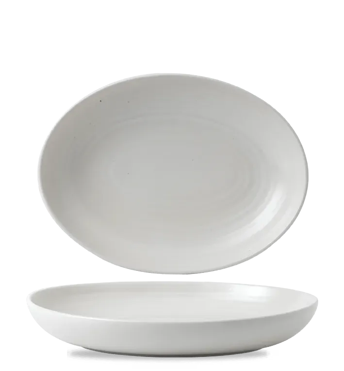 Churchill Evo Pearl Deep piatto ovale 26,7cm 6pz