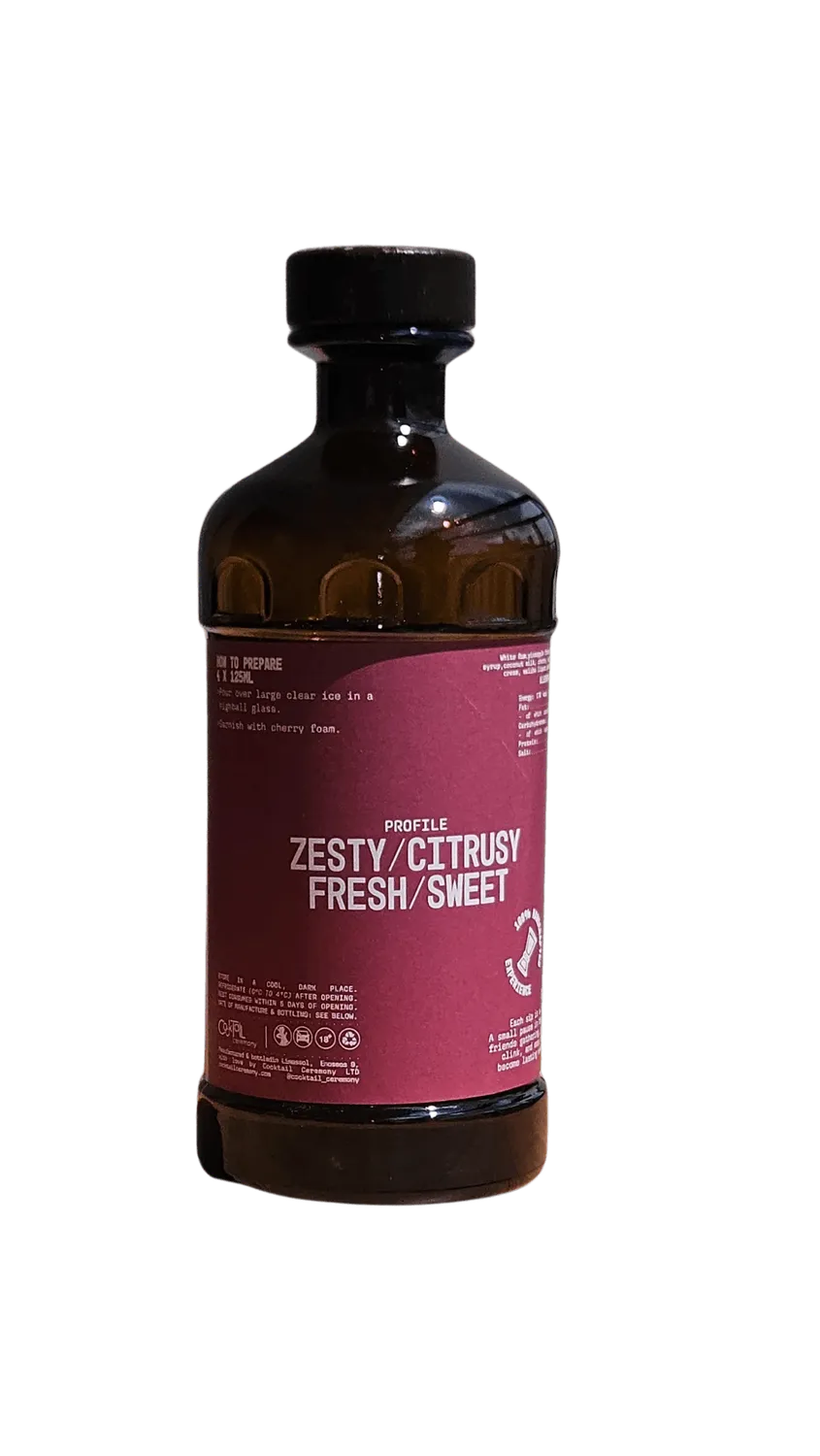 Cocktail Ceremony Piña Colada Cherry milk punch rum