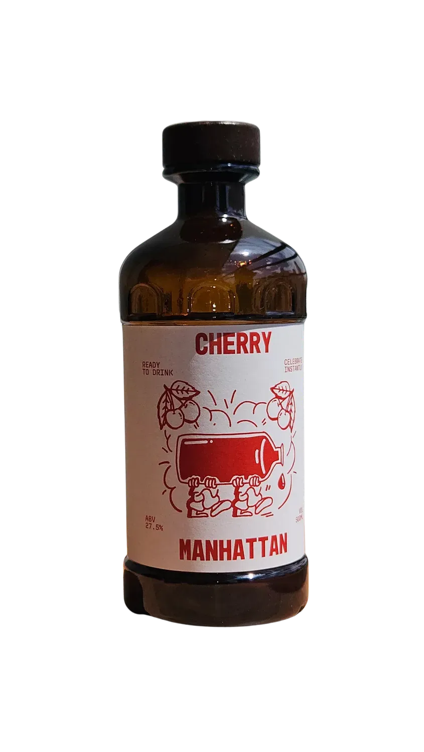 Cocktail Ceremony Cherry Manhattan cocktail pronto amarena