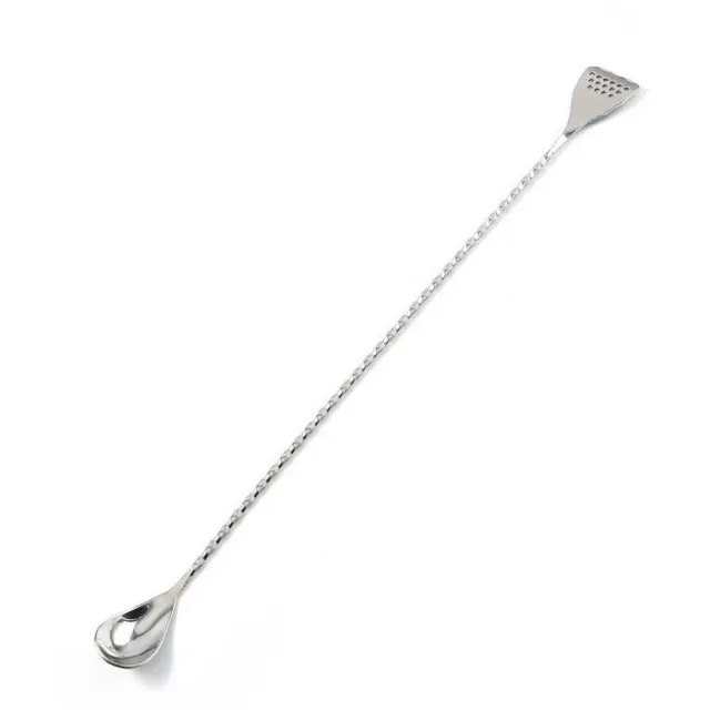 Cocktail Ceremony Strainer bar spoon acciaio 30 cm argento