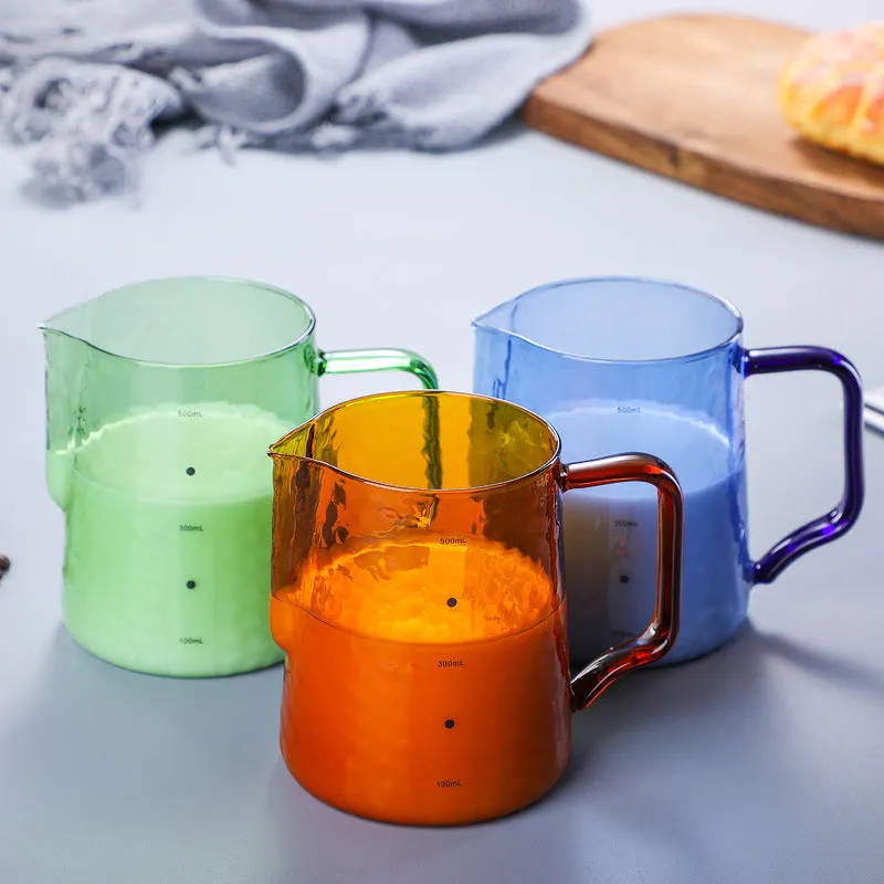 Cocktail Ceremony pitcher lattiera vetro borosilicato 17oz ambra