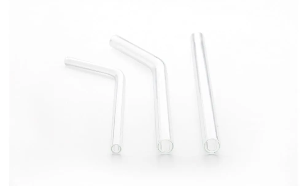 Showbar Cannucce Borosilicato Curve Vetro 24 Pezzi 20 cm