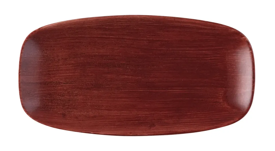 Showbar Stonecast Patina Rust Red piatto 15,3 cm 6 pezzi porcellana