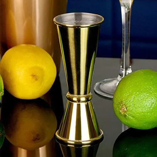 Sky Fish Vking Golden Jigger Misurino Cocktail Oro Acciaio