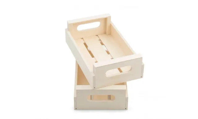 Showbar cassetta legno 20,5x12,5x6 cm 5 pezzi