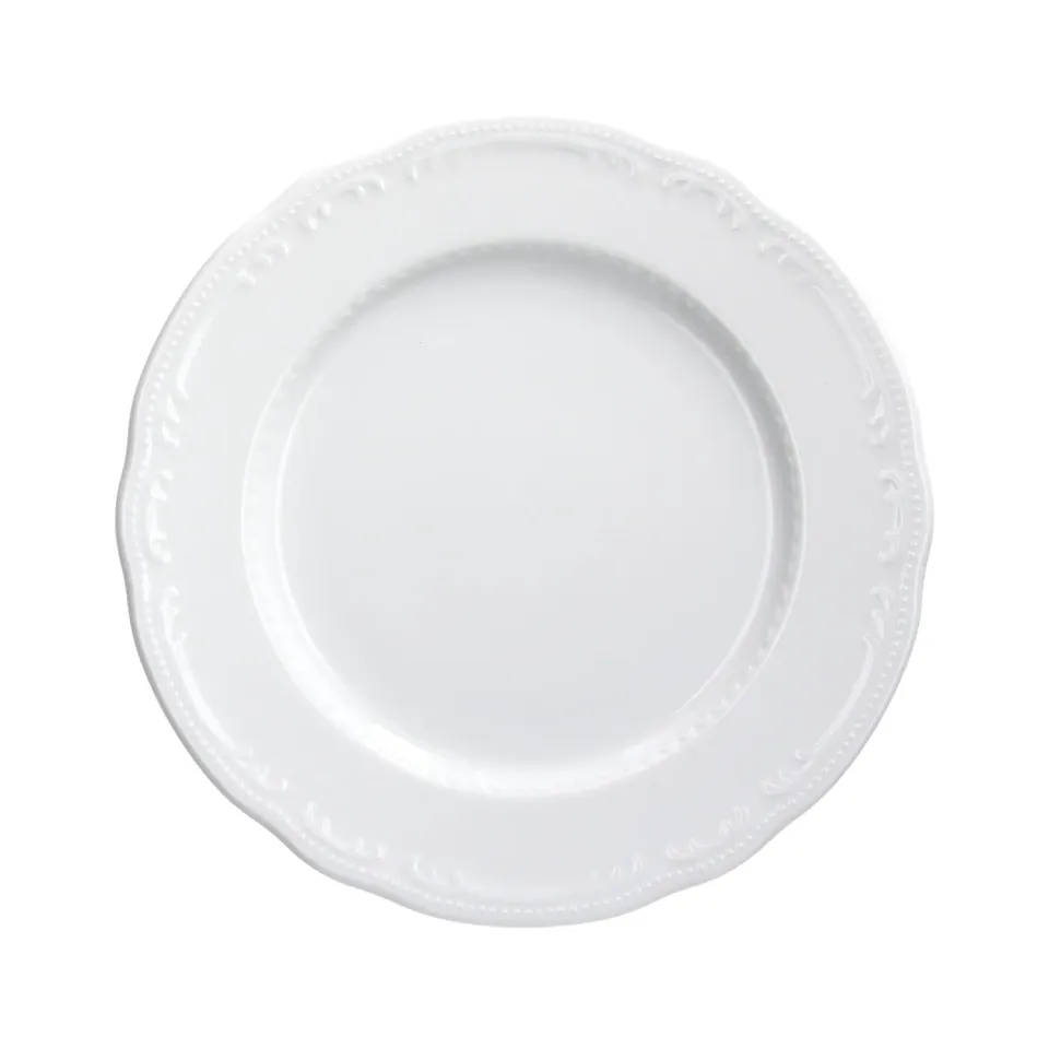 Tognana Vecchio Vienna Piatto Piano 27 cm Bianco 6 Pezzi
