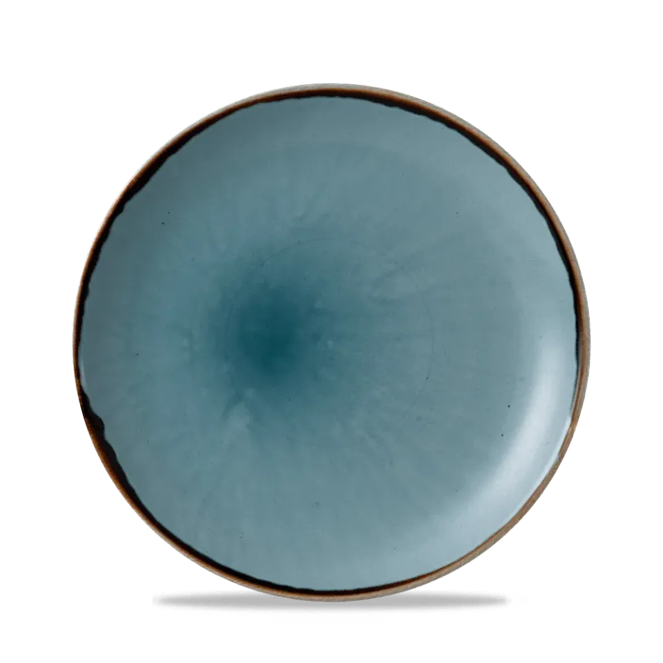 Churchill Harvest Blue piatto coupe 21,7 cm 6 pezzi