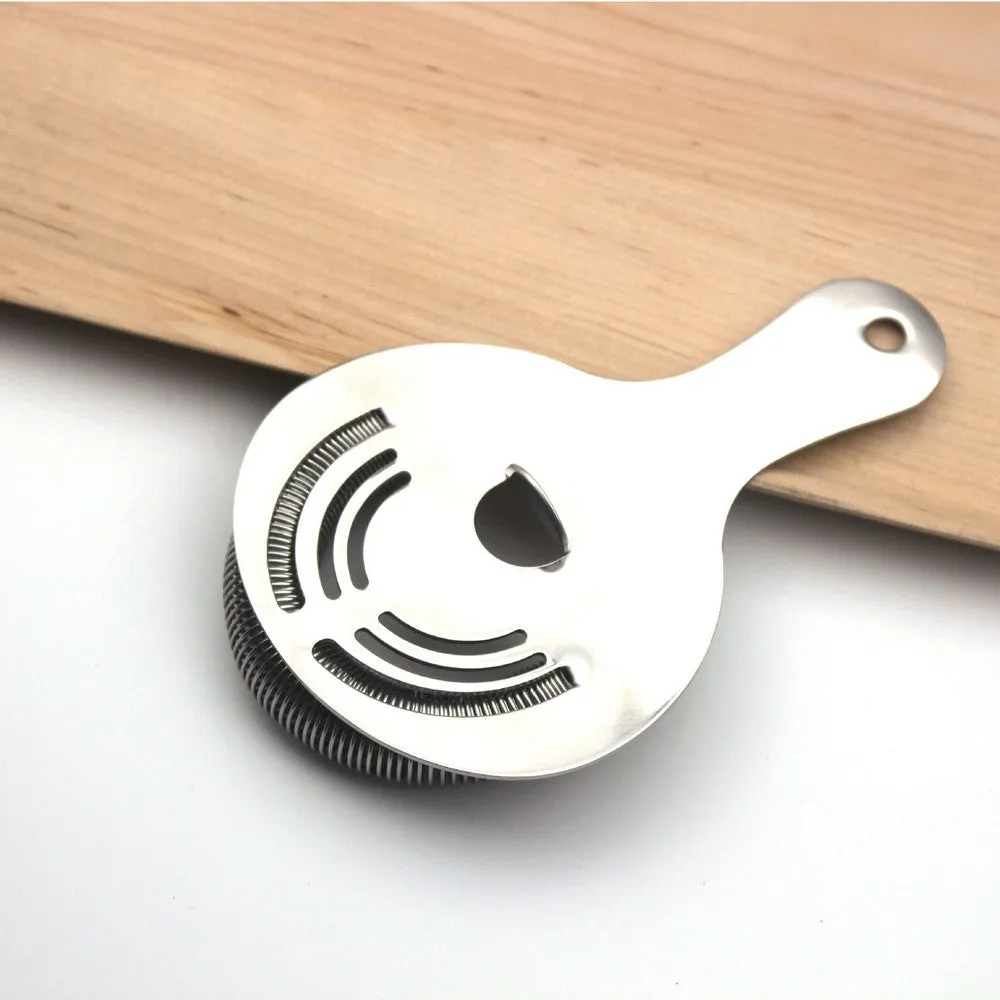 Cocktail Ceremony Minimalist strainer hawthorne argento 20 cm