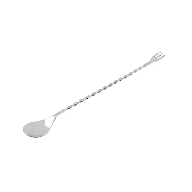 Showbar Stirer cucchiaio bar 25 cm con forchettina
