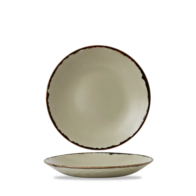 Showbar Harvest Linen piatto fondo coupe 25,5 cm 6 pezzi lino