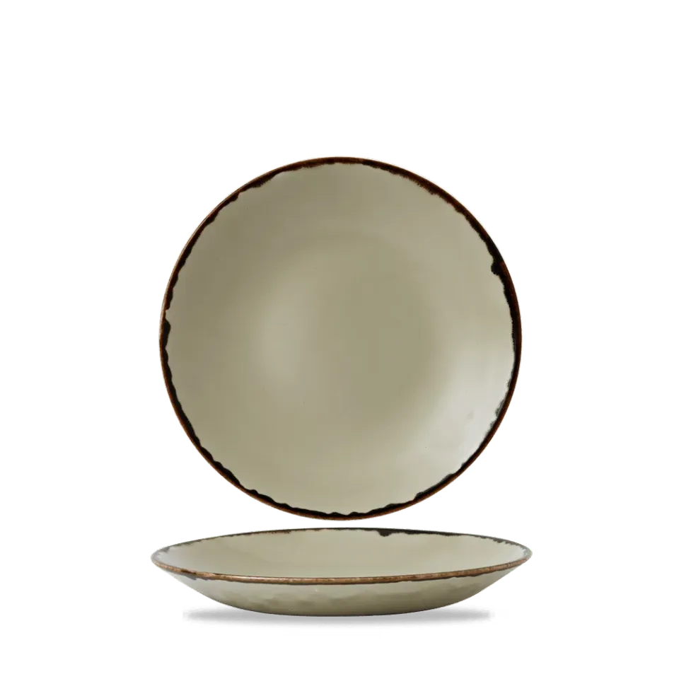 Showbar Harvest Linen piatto fondo coupe 25,5 cm 6 pezzi lino