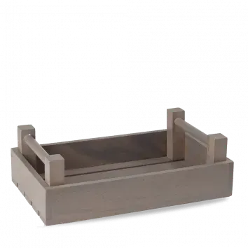 Showbar Graphite Wood Set Condimenti Grigio 34x20x10