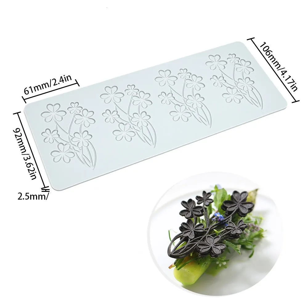 Cocktail Ceremony Small Leafs stampo silicone foglie piccole aliment