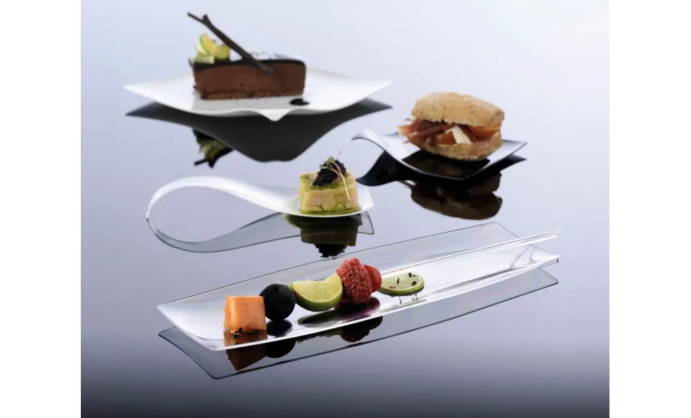 Showbar Hola piatto degustazione 8x8 cm 100 pz