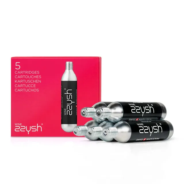 Zzysh Wine cartucce argon 5 pezzi conservazione vino