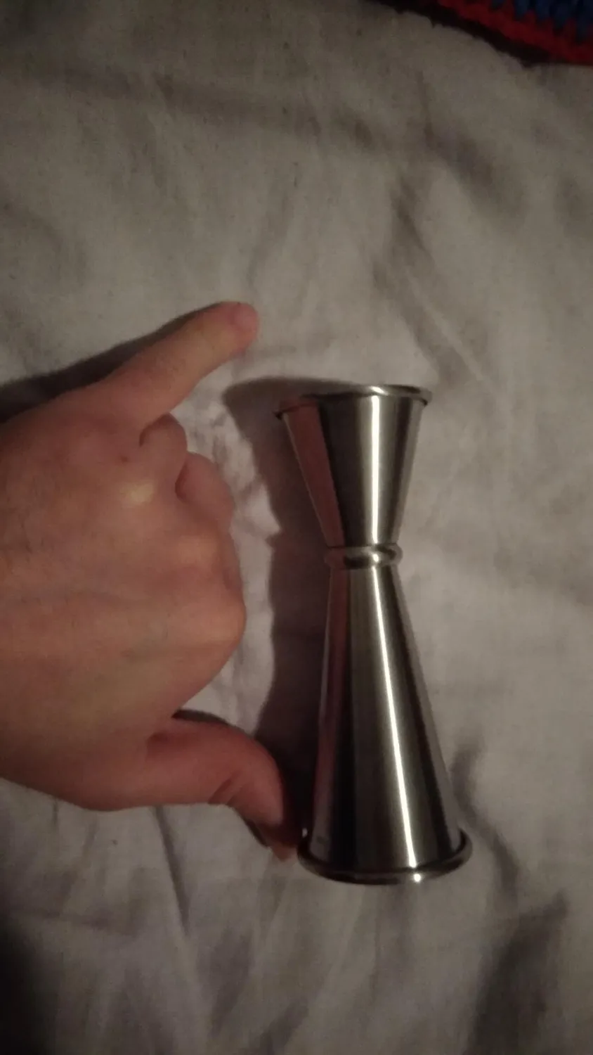 Sky Fish Vking jigger misurino cocktail acciaio doppia punta
