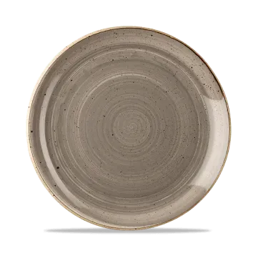 Showbar Stonecast Grigio Puntinato piatto piano 21,7 cm 6 pezzi