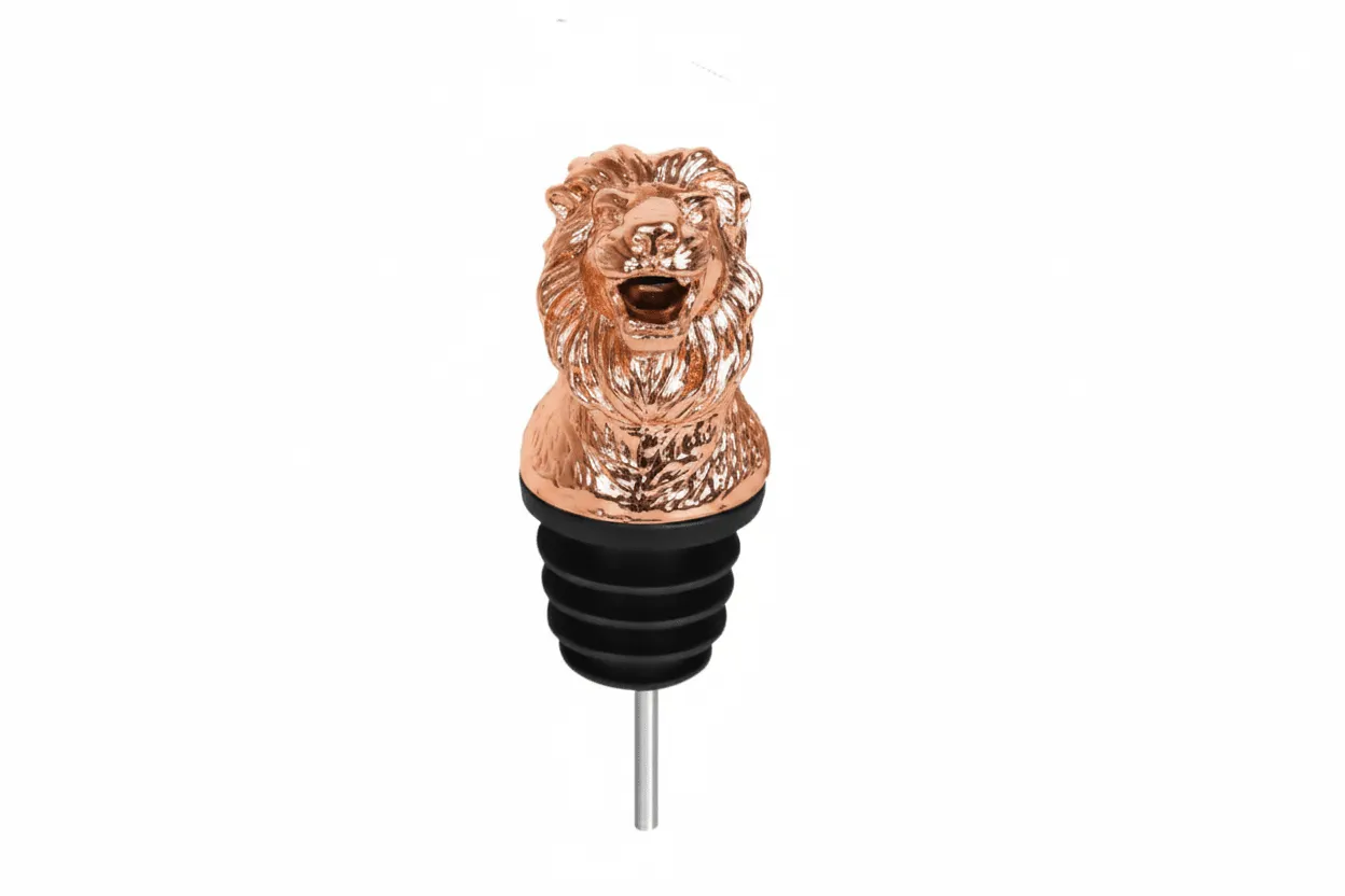 Cocktail Ceremony Lion versatore leone nero artistico
