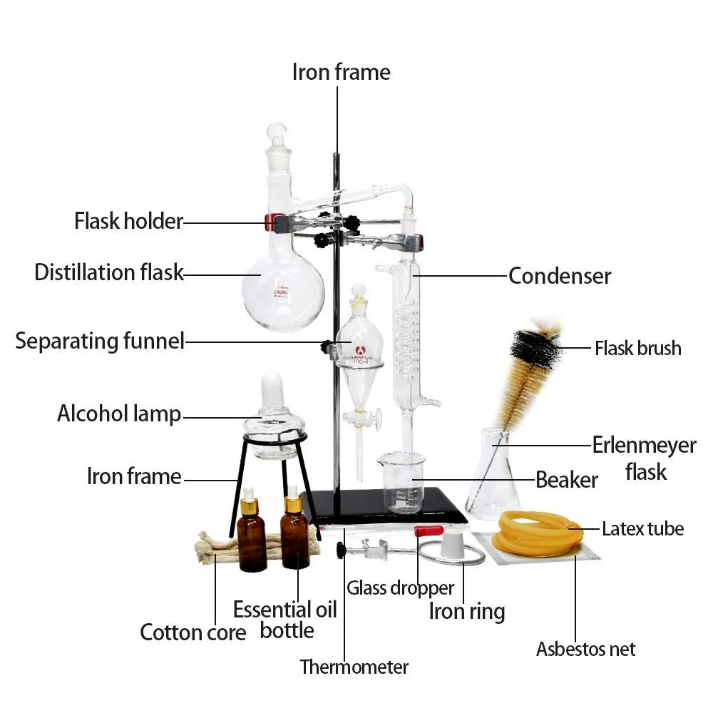 Cocktail Ceremony distillatore oli essenziali vetro 1000ml