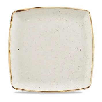 Churchill Stonecast Bianco piatto quadrato 26,8 cm 6 pezzi