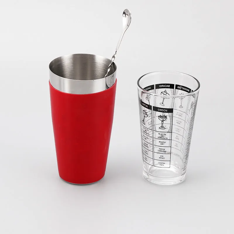 Cocktail Ceremony shaker boston vinyl nero antiscivolo