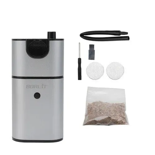 Cocktail Ceremony Smoker Gun pistola affumicatrice silver