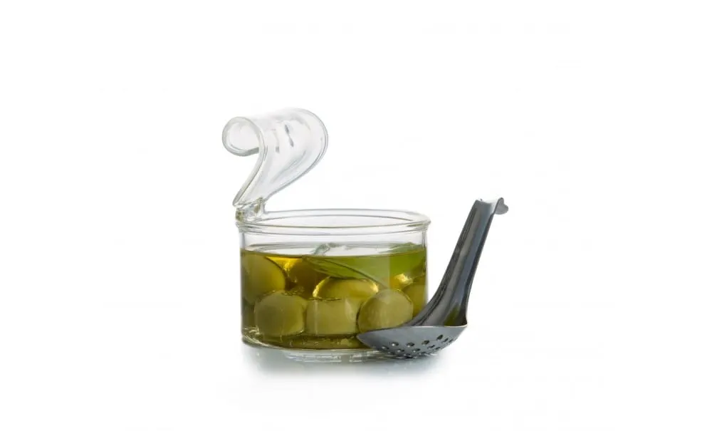 Lattina Rotonda vetro borosilicato 200 ml Ø8x10 cm