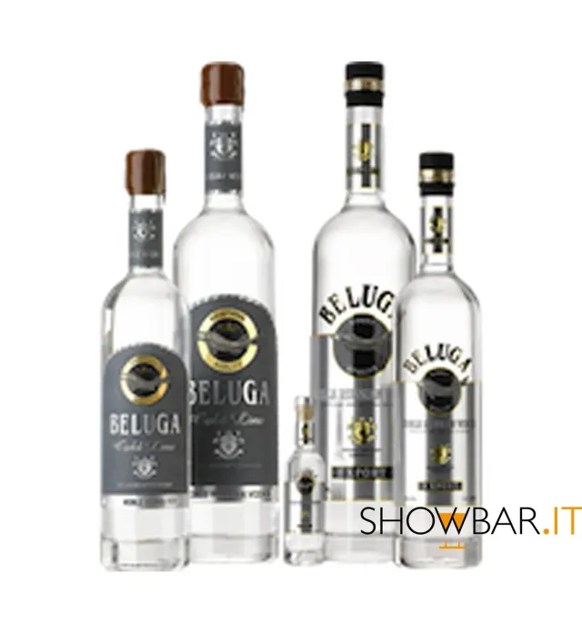 Beluga Vodka Classica Bottiglia Miscelazione Pulita
